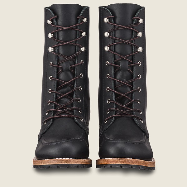 Bottes Red Wing Heritage - Gracie - Tall Boundary Cuir - Noir - Femme 824WGCLFX